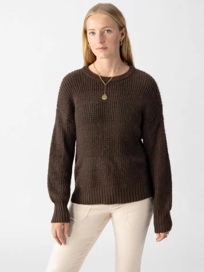 Snow Bunny Sweater Coffee Women Sanctuary Clothing Sweaters and Cardis