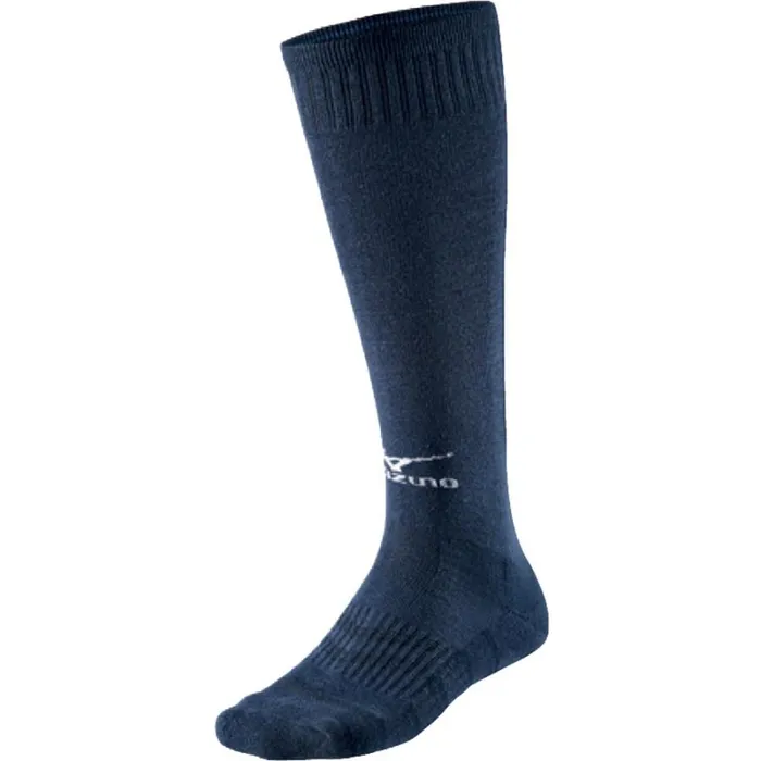 Socks MenWomen Mizuno Comf Volleyball Socks Long Navywhite
