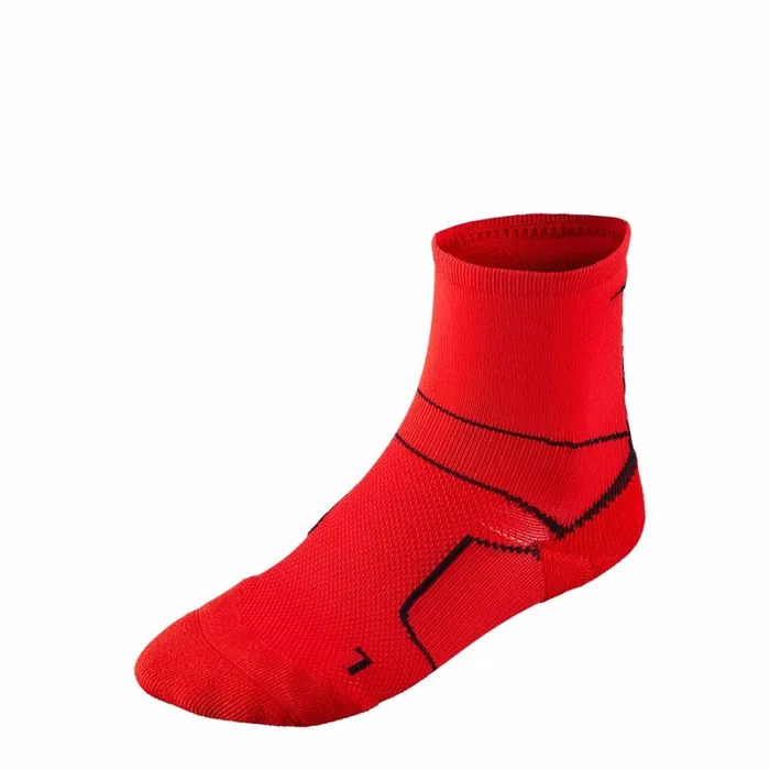 Socks MenWomen Mizuno Er Trail Socks Fiery Red