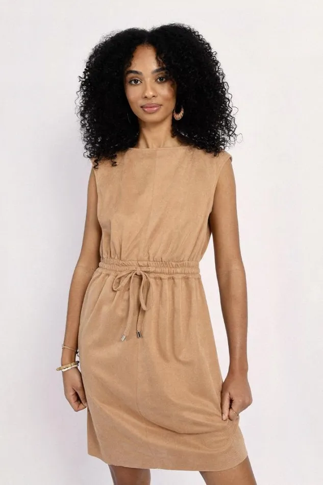 Soft Touch Dress Beige Women Molly Bracken Dresses