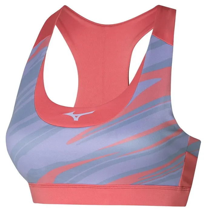 Sports Bras Women Mizuno Alpha Graphic Bra Pastel Lilac