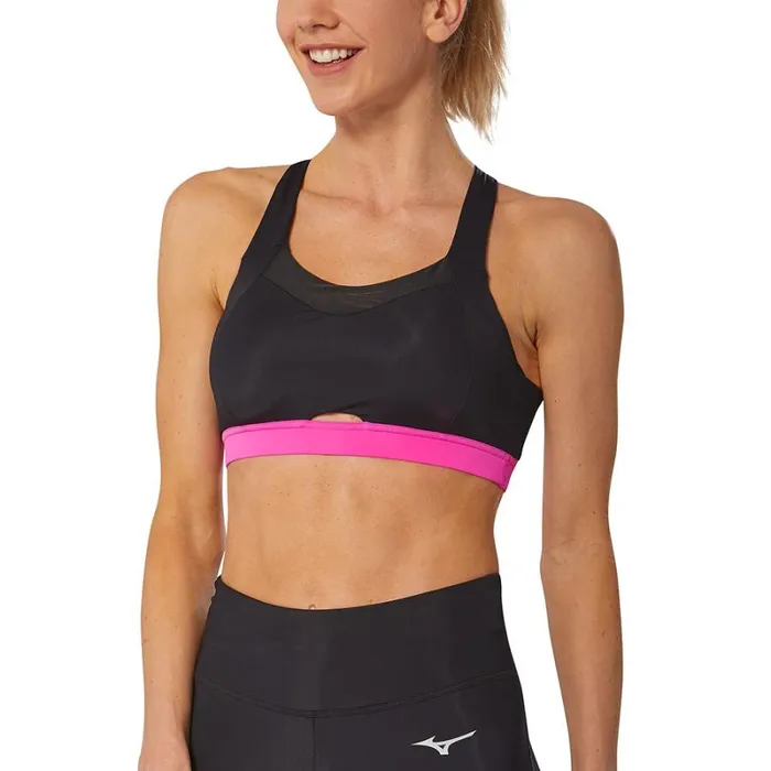 Sports Bras Women Mizuno High Support Bra Blackpink