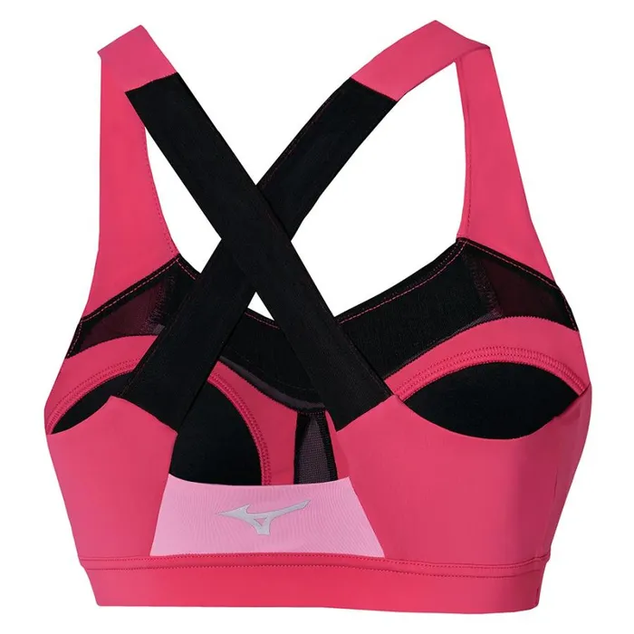 Sports Bras Women Mizuno High Support Bra Sangria Sunset