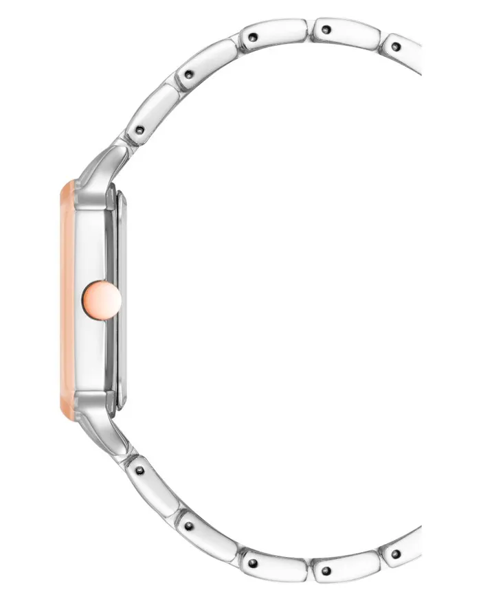 Square Case Bracelet Watch Graysilverrose Gold WomenMen Nine West Watches