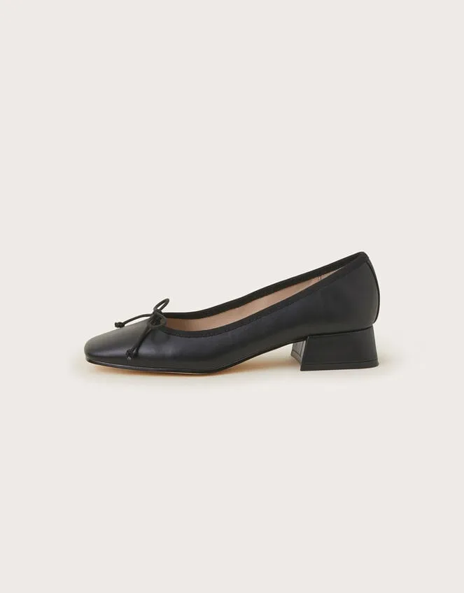SquaredToe Block Heels Black Women Monsoon Sandals