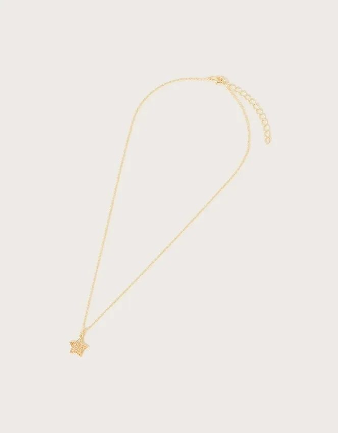 Star Pendant Necklace Women Monsoon Jewellery and Hair