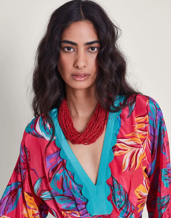 Statement Layered Bead Necklace Women Monsoon Jewellery and Hair