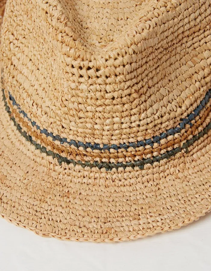 Stripe Trilby Natural Men FatFace Hats
