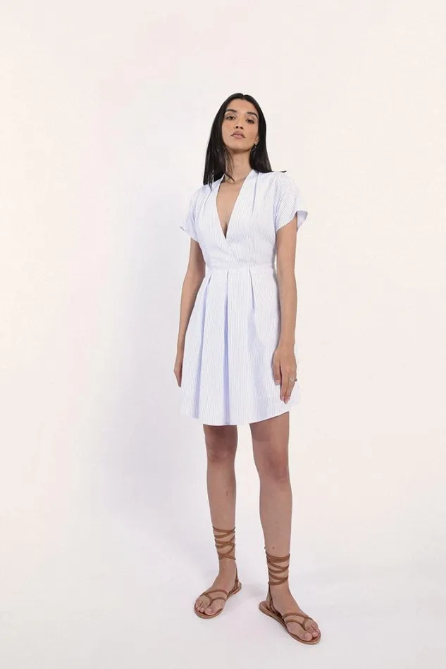Striped Dress WHITE LILIA Women Molly Bracken Dresses