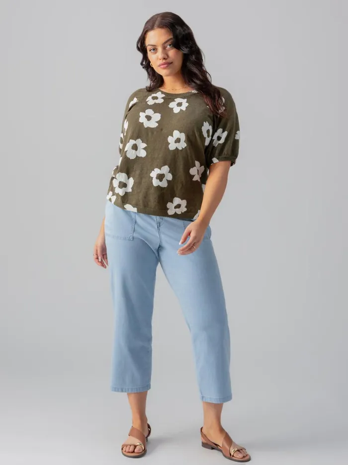 Sunny Days Sweater Burnt Olive Pop Inclusive Collection Women Sanctuary Clothing Sweaters and Cardis