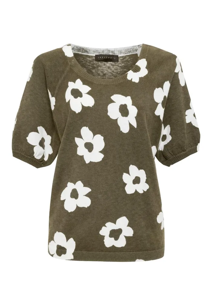 Sunny Days Sweater Burnt Olive Pop Women Sanctuary Clothing Sweaters and Cardis