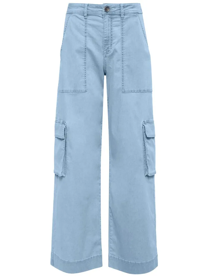 Sunset SemiHigh Rise Denim Pant Pale Blue Women Sanctuary Clothing Pants