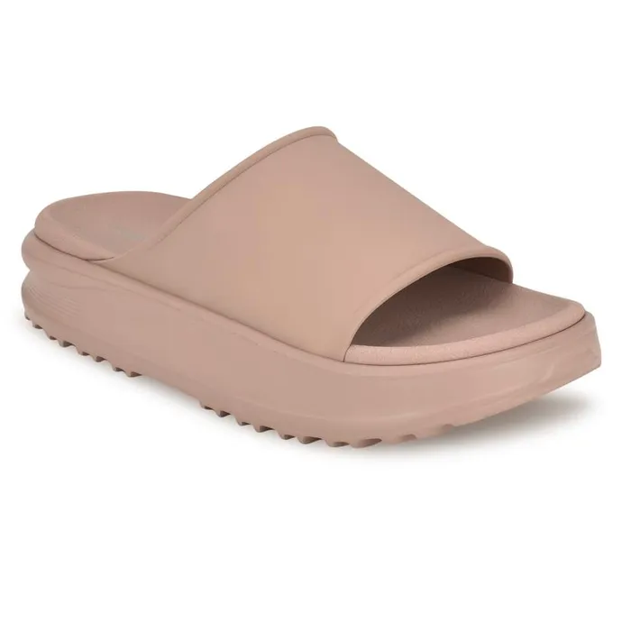 Sunshin Casual Slide Sandals Natural Women Nine West Sandals