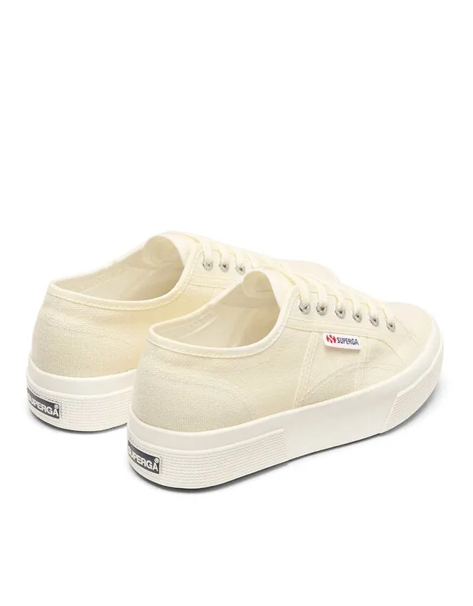 Superga 2750 Platform Trainers Camel Women Monsoon Flats