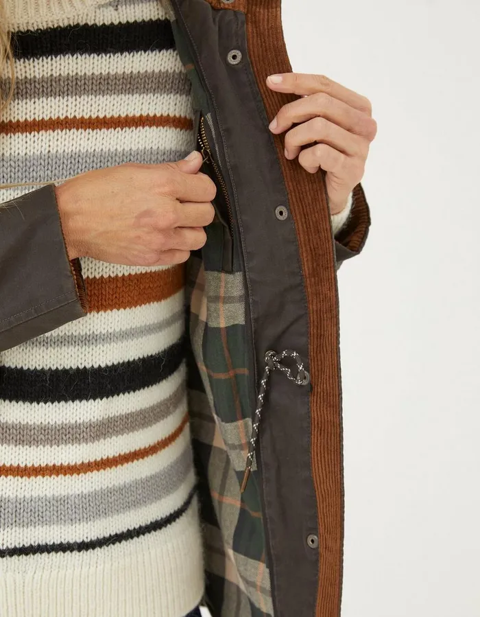 Sussex Heritage Coat Brown Women FatFace Coats and Jackets