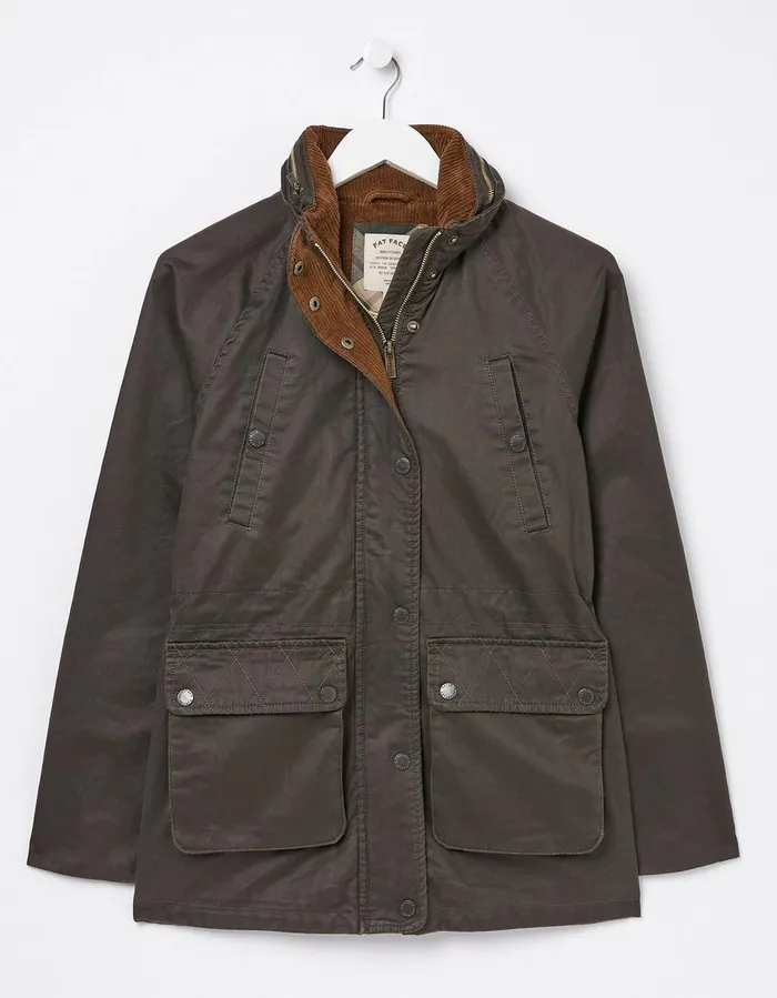 Sussex Heritage Coat Brown Women FatFace Coats and Jackets