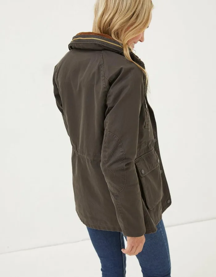 Sussex Heritage Coat Brown Women FatFace Coats and Jackets