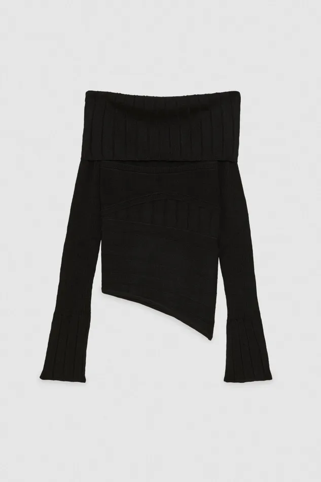 Sweaters Women Patrizia Pepe Rib Knit Nero