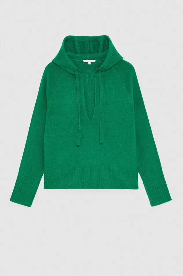 Sweatshirts Women Patrizia Pepe Hooded Sweater Vibrant Green