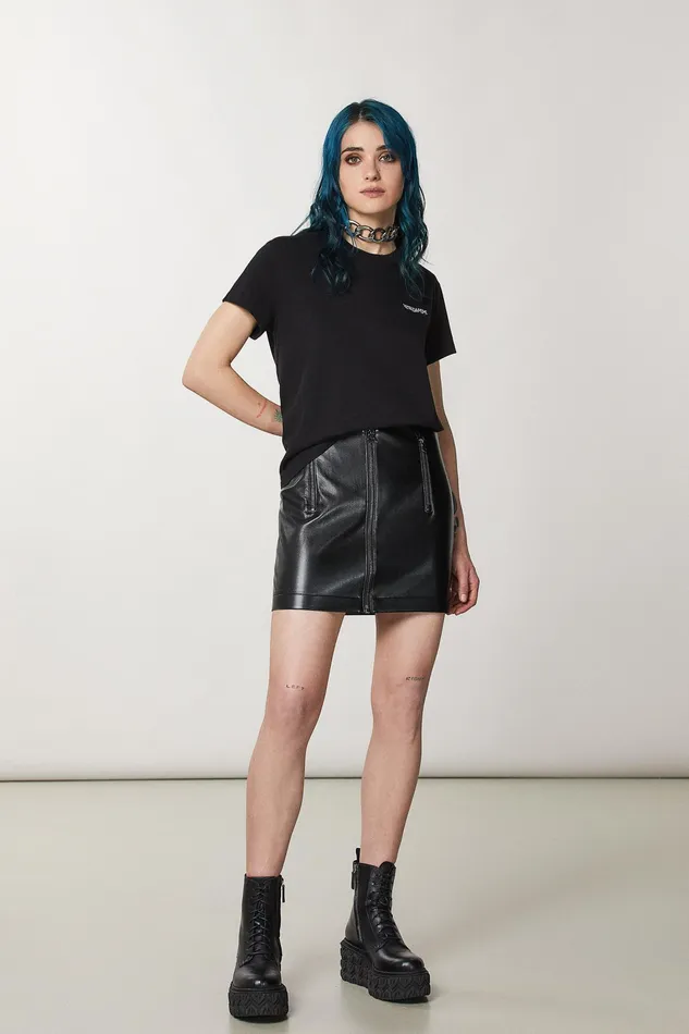 TShirts Women Patrizia Pepe Cotton TShirt Nero