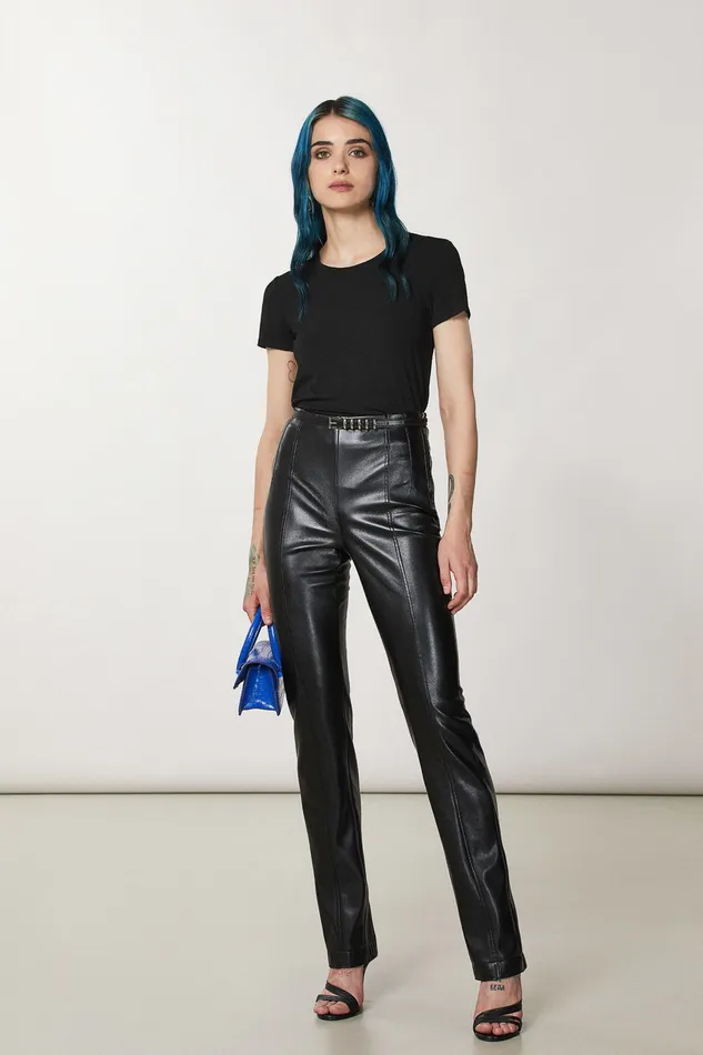 TShirts Women Patrizia Pepe Essential TShirt Nero Fly