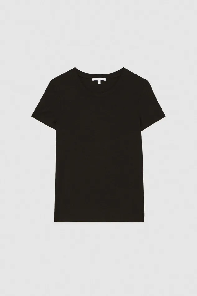 TShirts Women Patrizia Pepe Essential TShirt Nero Fly