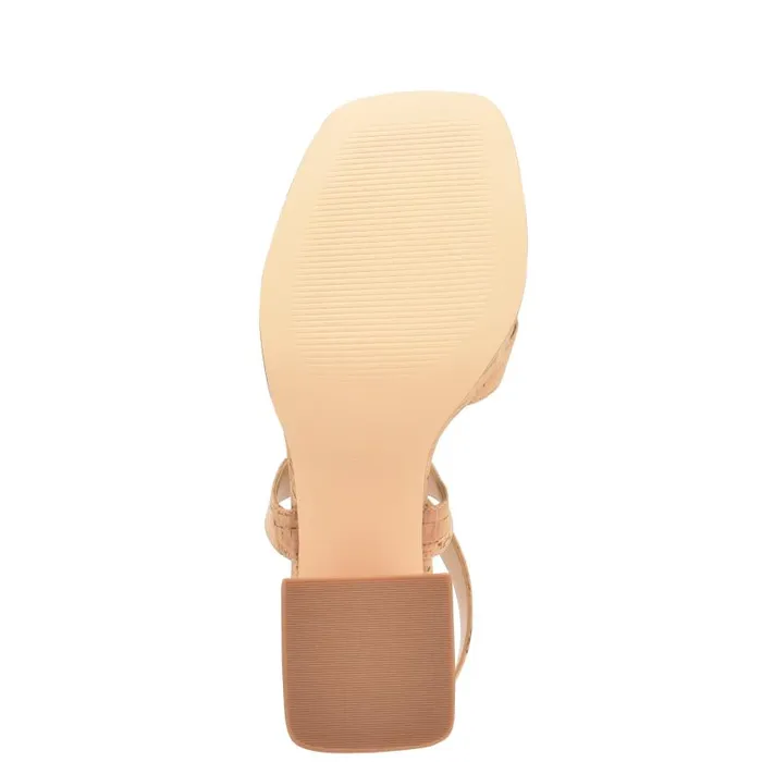 Tackle Ankle Strap Platform Sandals Natural Cork Women Nine West Sandals