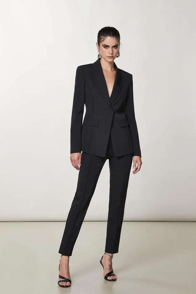 Tailleur Women Patrizia Pepe Blazer 1Button Nero