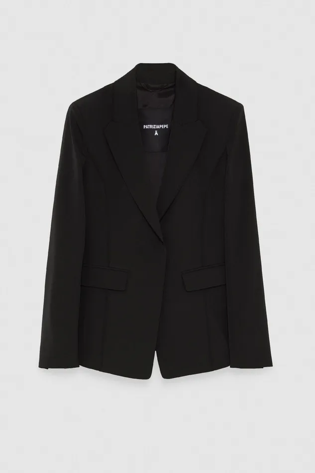 Tailleur Women Patrizia Pepe Blazer 1Button Nero