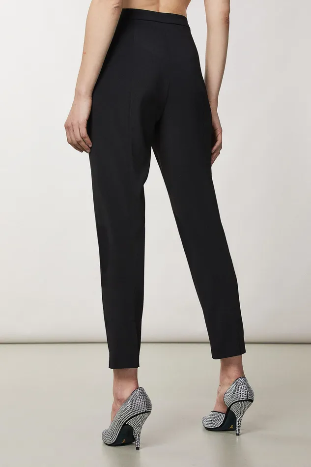 Tailleur Women Patrizia Pepe Essential Cigarette Pants Nero