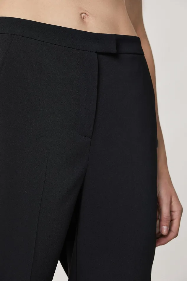 Tailleur Women Patrizia Pepe Essential Cigarette Pants Nero