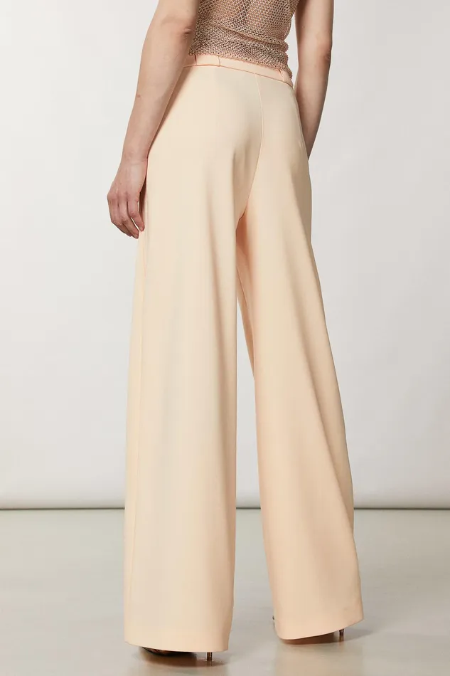 Tailleur Women Patrizia Pepe Essential Palazzo Pants Astral Blush