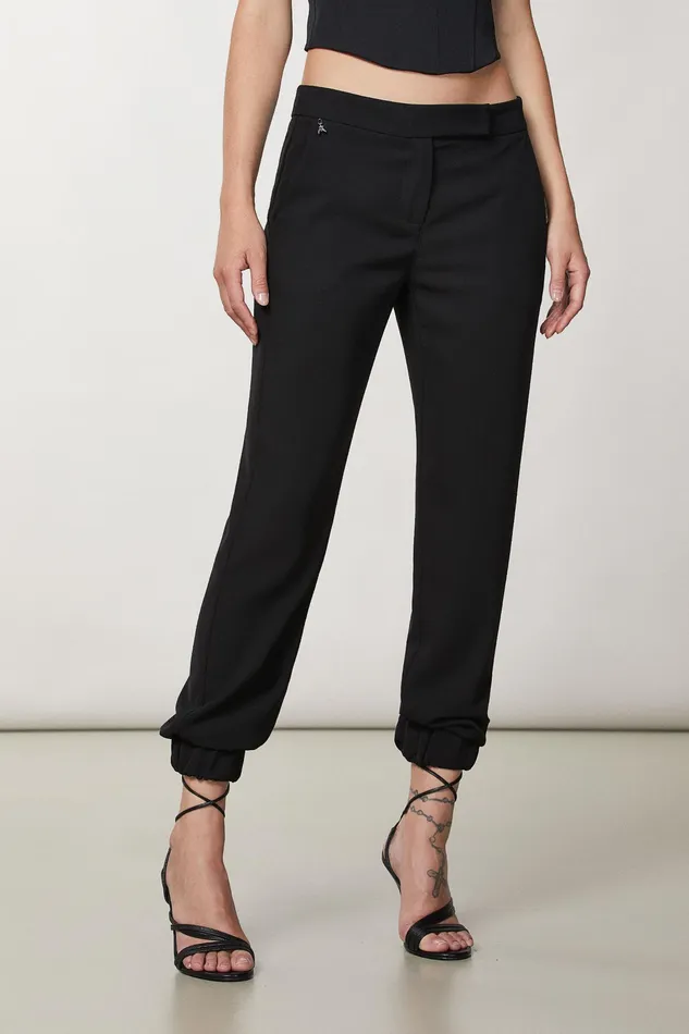 Tailleur Women Patrizia Pepe LowWaisted Jogger Pants Nero