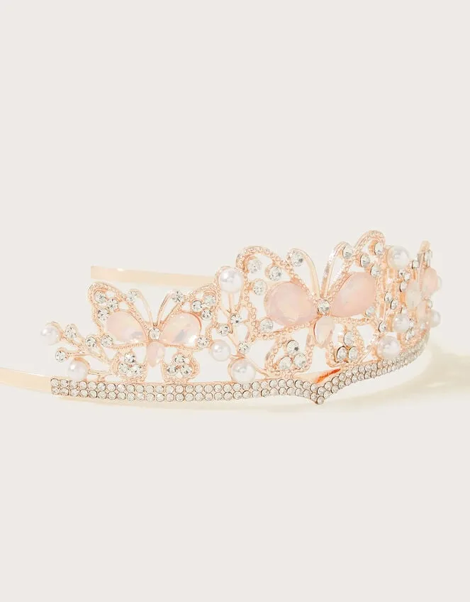Talia Jewel Tiara Children Monsoon Girls039 Hair Accessories