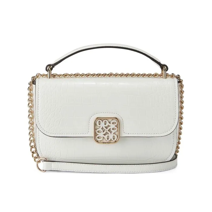 Tao Convertible Crossbody Flap Optic White WomenMen Nine West Crossbody