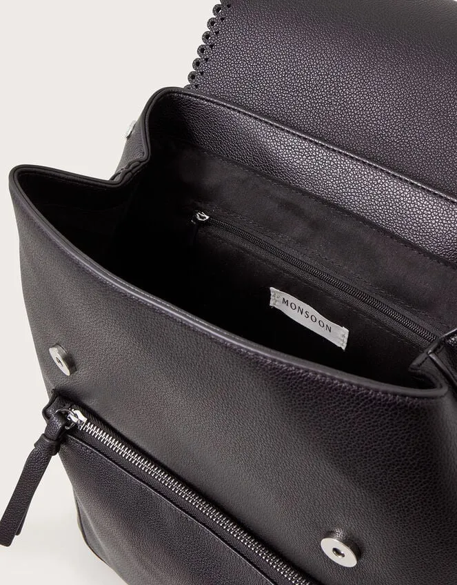 Tassel Backpack Black Women Monsoon Bags and Purses
