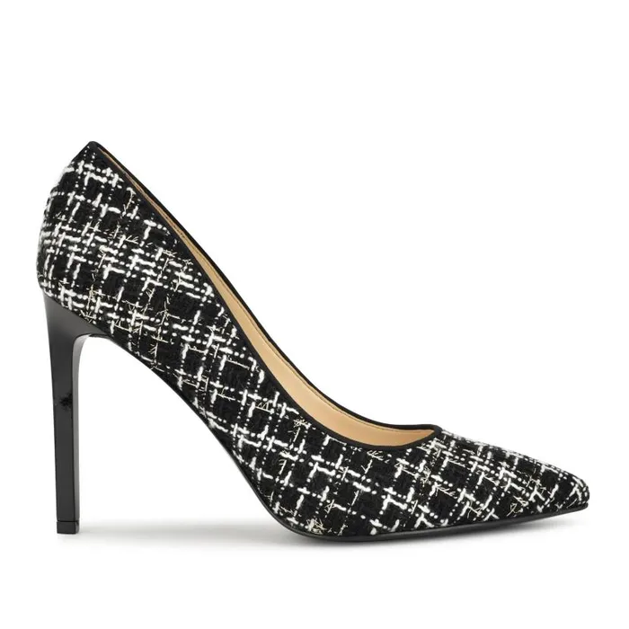 Tatiana Pointy Toe Pumps Black Women Nine West Heels