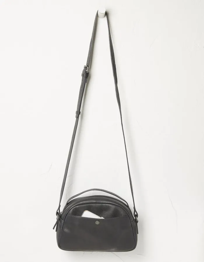The Callie Crossbody Bag Charcoal Grey Women FatFace Bags and Purses