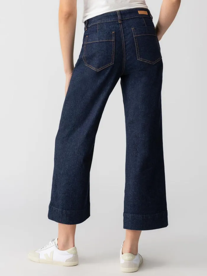 The Marine Standard Rise Denim Pant Magnetic Women Sanctuary Clothing Denim