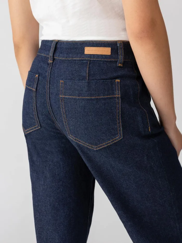 The Marine Standard Rise Denim Pant Magnetic Women Sanctuary Clothing Denim