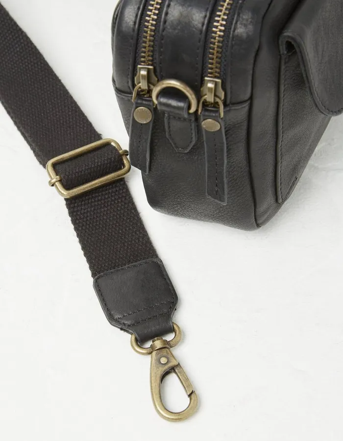 The Oslo Camera Bag Black Women FatFace Bags and Purses