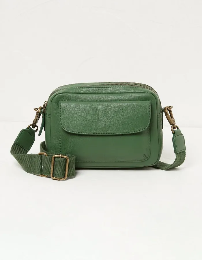 The Oslo Camera Bag Green Women FatFace Bags and Purses