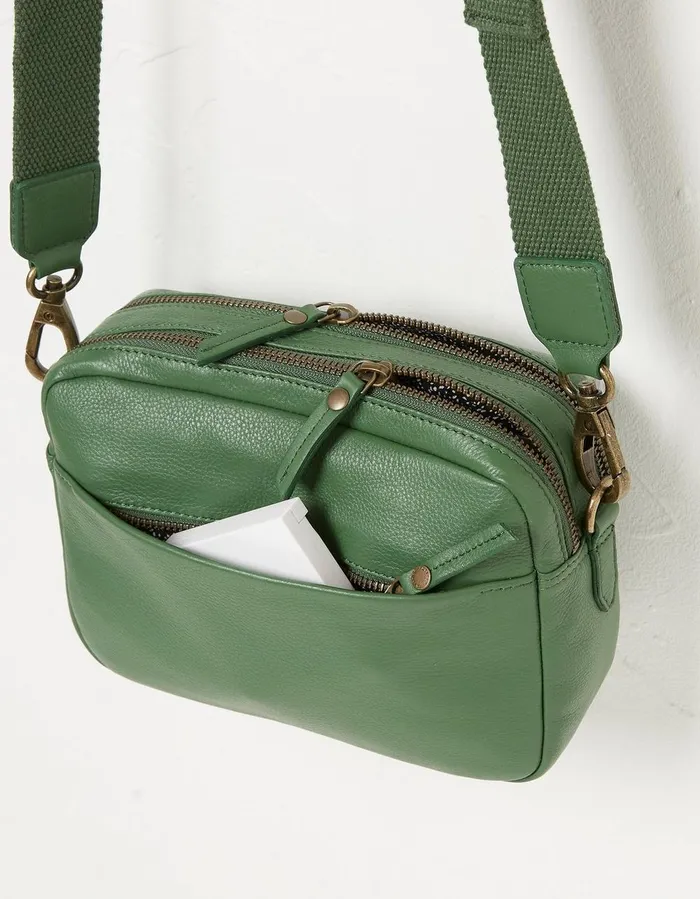 The Oslo Camera Bag Green Women FatFace Bags and Purses