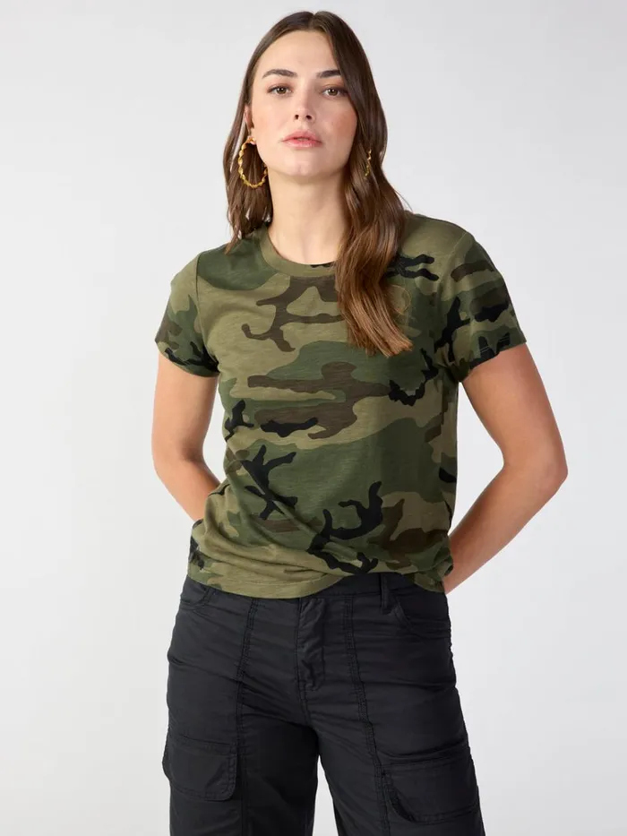 The Perfect Tee Hiker Camo Women Sanctuary Clothing Tees and Tops