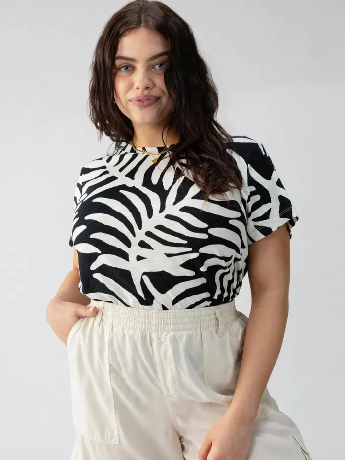 The Perfect Tee Night Palm Inclusive Collection Women Sanctuary Clothing Tees and Tops The Perfect Tee Night Palm Inclusive Collection Women Sanctuary Clothing Tees and Tops