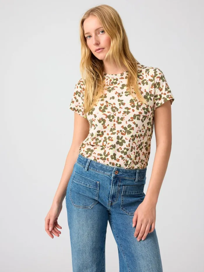 The Perfect Tee Rose Foliage Women Sanctuary Clothing Tees and Tops