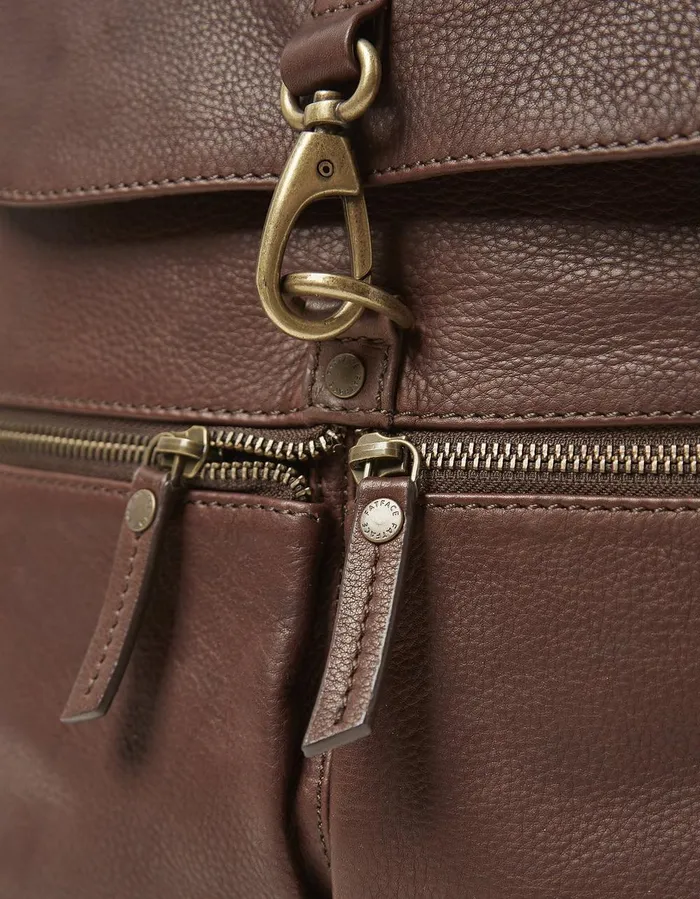 The Pia Multifunctional Bag Chocolate Brown Women FatFace Bags and Purses
