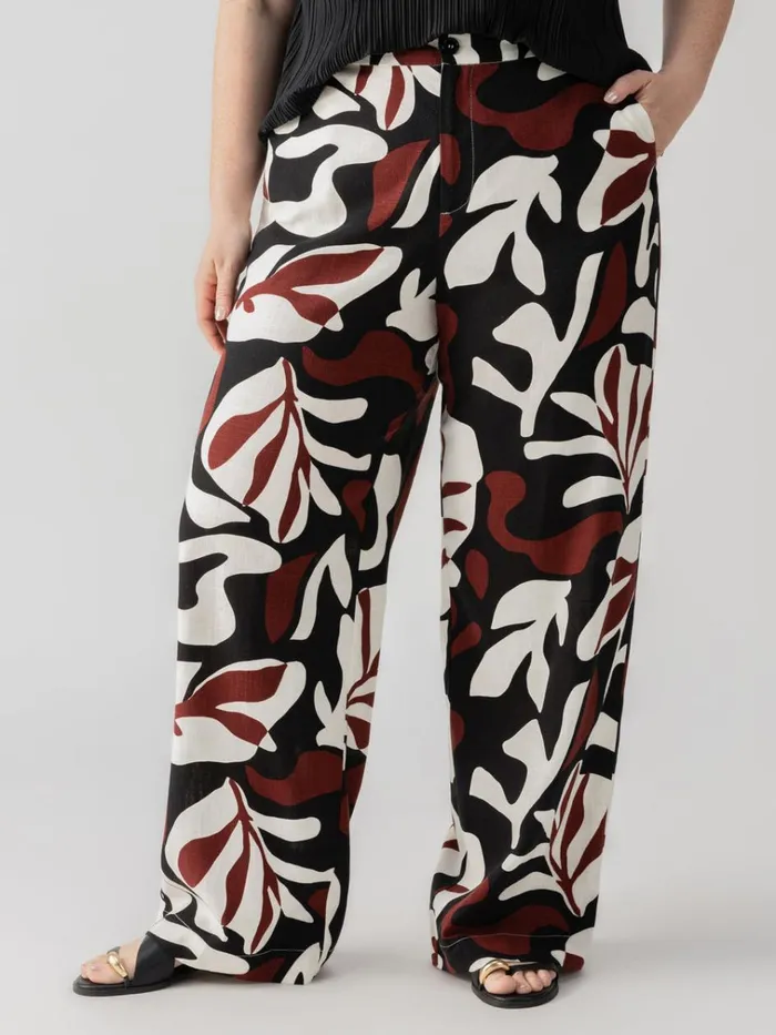 The Soft SemiHigh Rise Trouser Mineral Inclusive Collection Women Sanctuary Clothing Pants
