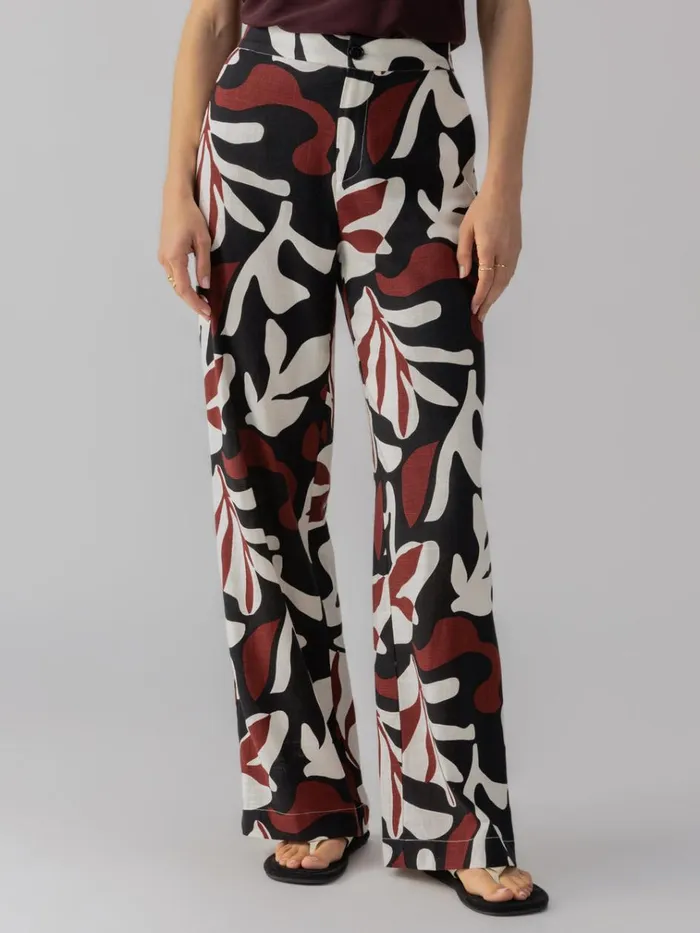 The Soft SemiHigh Rise Trouser Mineral Women Sanctuary Clothing Pants