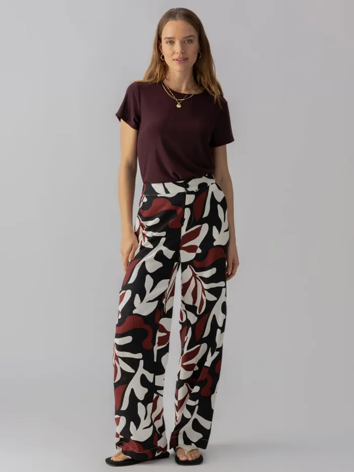 The Soft SemiHigh Rise Trouser Mineral Women Sanctuary Clothing Pants The Soft SemiHigh Rise Trouser Mineral Women Sanctuary Clothing Pants